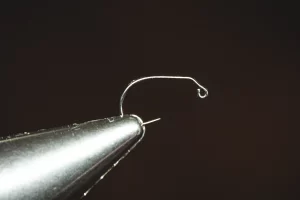 Thin Wire Wide Gape Jig Hook - Mouche 6440