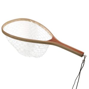 Horizon Wooden Landing Net - Rubber Bag